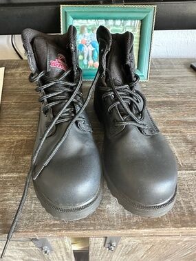 Brahma Boot Sz 7w Combat Style Black